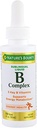 Nature's Bounty B Complex mit B12 Sublingual Liquid Fast Acting Nahrungsergänzung 2 Unzen