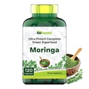 tnvitamine Moringa Kapseln 10.000 mg - 120 Kapseln | Pure Moringa Oleifera Blatt Pulver Ergänzung | Leistungsstarke grüne Superfood | Super Greens Pulver Pillen | Non-GMO, Made in the USA!