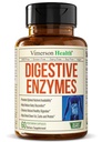 Verdauungsenzyme - Probiotisches Multienzym (Enzimas Digestivas) - Verdauungsergänzungen mit einzigartiger Makzyme-Pro-Formel - Fortgeschrittene Enzyme für Verdauung, Bowel Movements & Nutrient Absorption. 60 Caps