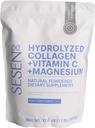 SESEN hydrolysiertes Kollagen + Vitamin C + Magnesium (blau) Pulver 17.6 oz