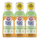 Arm & Hammer Einfach Saline Moisturize & Soothe Nasal Mist, Drug-Free Moisturizing Saline Nasal Spray für Instant Relief für Dry Nose, 4.6 Oz (130 g), 3 Pack
