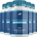 Prostapure Ergänzung für Männer – Prosta Pure Advanced Energy Pills, Prostapur Maximum Strength Supplements Prostapuer für Männer Health Supplement, Bewertungen (5 Pack - 300 Kapseln)