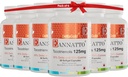 WELLNESS EXTRACT Eannatto Tocotrienols Deltagold 125mg, Vitamin E Tocotrienols Supplements 60 Softgel, Tocopherol Free, Non-GMO, Gluten Free & Antioxidant (Pack von 6)