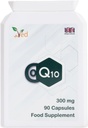 Ved Best High Absorption CoQ10, Vegetarisch, Glutenfrei, Nahrungsergänzungsmittel, 300 mg 90 Veggie Kapseln