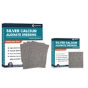 Silber Calcium Alginat Dressing(4 "x 4" 10 Stück + 2 "x 2" 12 Stück)