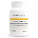 Integrative Therapie Theracurmin HP - Turmeric Supplement for Heart & Joint Health Support* - Muskel-Recovery-Support* - Non-Soy, Dairy-Free & Gluten-Free - 60 Kapseln (30 Portionen)