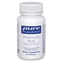 Reine Kapseln Hyaluronsäure - für Haut Hydration, Gelenkschmierung & Gelenkgesundheit* - Effektive Absorption - Glutenfrei - Vegan & Non-GMO - 60 Kapseln