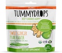 USDA Organic Sweet Ginger Pear Tummydrops, Gluten Free & Vegan. 33 Individuell Wrapped Organic Ginger Lozenges in einer wiederverschließbaren Tasche.