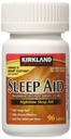 Kirkland Signature Sleep Aid Doxylamine Succinate 25 Mg, 96-Count (1 bottiglia) Nighttime Sleep Aid