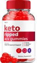 Keto Ripped ACV Gummis - Advanced Ripped Keto + ACV Weight Management Gummis Apple Cider Vinegar Ripped ACV Gummies Nahrungsergänzung Bewertungen Extra Stärke (60 Gummi)