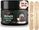 Sennasi 600 MG Shilajit Resin - Shilajit Supplement mit Fulvic Acid & 85+ Trace Minerals für Energie, Immunität, Gehirnleistung, 30 Gramm