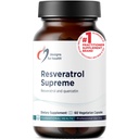 Designs für Gesundheit Resveratrol Supreme - Trans Resveratrol aus japanischem Knöterich + Quercetin - Gesundes Altern + Herz-Kreislauf-Unterstützungsergänzung, Nicht-GVO (60 Kapseln)