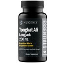 Nugenix Essentials Tongkat Ali for Men, Support for Men's Health, Longjack Eurycoma Longifolia Extract, 30ct