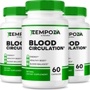 NutraRize (Pack mit 3 Zempoza Capsules, Advanced Blood Support Formula, All Natural Supplement Maintain Healthy Levels, Official for Overall Wellness, Pastillas Bewertungen (180 Kapseln)