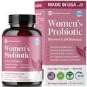 Reine Mikronährstoffe pH Balance Vaginale Probiotika für Frauen - Geruch & Juckreiz Unterstützung - Vaginale Gesundheit Pillen mit Cranberry, Lactobacillus & Präbiotika - Feminine Wellness Daily Supplement - 60 Kapseln