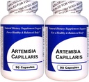 Artemisia Capillaris (90 Kapseln)-Concentrated Kräuterextrakt - Nahrungsergänzungsmittel - 2 Packung