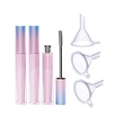 3 Stück 7ml Luxus wiederverwendbar Leere Mascara Tubes mit Wimpern Wand Leere Flasche Tube Container für Wimpern Wachstum Öl Mascara mit Bürste und 3 Funnels Home and Travel Use Pink Gradient