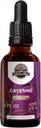 L'amour de la Terre - Teinture d'extrait de plantes sans alcool Cayenne, Cayenne (Capsicum annuum) séchée (2 Fl Oz)