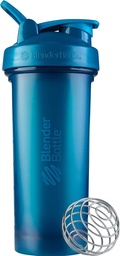 BlenderBottle Classic V2 Shaker Bottle Perfekt für Protein Shakes und Pre Workout, 28-Ounce, Ocean Blue