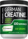 Fitness Labs Deutsche Kreatin Monohydrat Pulver | 500 Gramm | Creapure Fitness Supplement | für Männer & Frauen | Unflavored | 100 Servierungen