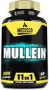 Mullein Blatt Beilage mit Panax Ginseng Root, Cordyceps Sinensis & More - 60 Kapseln - 11in1