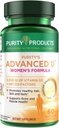 Reinheitsprodukte Dr. Cannell's Advanced Vitamin D Women's Formula Fortified with Lutein and Biotin for Healthy Skin and Hair - 60 Vegetarische Kapseln