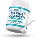 Bio Absorb Marine Collagen Powder, Extra Strength w/Peptan (Typ 1 hydrolysierte Collagen Peptide), 15 oz, 42-Tag Versorgung