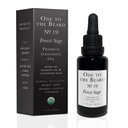 Vegan Mia - USDA Organic Spruce-Scented Beard Oil für Herren, 3-in-1 Premium Grooming Oil mit Argan Oil und mehr - Für Bartwachstum und Wartung, Ode To The Beard Forest Sage Beard Oil, 1 fl oz