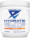 EndurElite Hydrate Elite – Elektrolytpulver – Instant Hydration & Elektrolyte für Endurance Athleten – Hydration Powder Mix – Orange – 31 Servierungen
