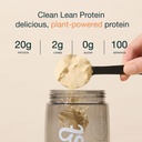 Nuzest - Pea Protein Powder - Clean Lean Protein, Premium Vegan Plant Based Protein Powder, Dairy Free, Gluten Free, GMO Free, Protein Shake, Rich Chocolate, 100 Servierungen, 5.5 lb