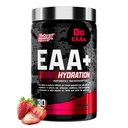 Nutrex Research EAA Hydration | EAAs + BCAA Pulver | Muskelrückgewinnung, Stärke, Muskelaufbau, Endurance | 8G Essential Amino Acids + Elektrolyte | 30 Servietten (Fruit Punch)