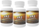 3 Packung vK2 -Vitamin K2 (mk4 und mk7)