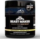 Beast Maker - Pure Shilajit Gummies für Männer | Natürliche Himilayan Organic Shilajit Authentic Male Enhancement Supplement mit Ashwagandha, Black Musli, Gokshura | 60 Gummies