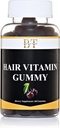 Haar Vitamin Gummy Gesundes Haar, Haut & Nägel, Vegan & Pflanzen basierte Gummis, CHEWABLE BIOTIN, 60 Gummis