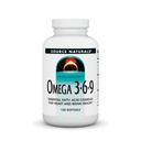 Quelle Naturals Omega 3-6-9, Essential Fatty Acid Complex for Heart and Brain Health* - 120 Softgels