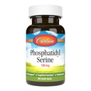 Carlson - Phosphatidyl Serine, 100 mg, Non-GMO, Gehirnfunktion, 90 Softgele