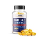 Omega 3 Fischöl 2.000mg- Pharmaceutical Grad. 1000mg EPA 500mg DHA. Burpless Kapseln mit No Fishy Nachgeschmack. All Natural, Organic, Non GMO, Gluten Kostenlos für Männer und Frauen.