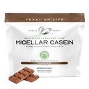 Muscle Feast Grass Fed Micellar Casein Protein Powder, Pasture Raised & Hormone Free, Slow Digesting Casein Protein - Unterstützt Overnight Muscle Recovery, Gluten Free Protein Powder - Schokolade, 4lb