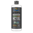 Garten des Lebens Dr. Formulierte Gehirn Gesundheit 100% Bio Kokosnuss-MCT-Öl 32 fl oz Unflavored, 13g MCT, Körper- & Gehirn-Brennstoff, Certified Non-GMO Vegan & Gluten Free, Hexan-Free