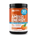 Optimum Nutrition Amino Energy Powder Plus Hydratation, avec BCAA, électrolytes et caféine, Tangerine Wave, 30 portions (paquetage mai Vary)