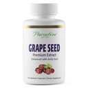 Paradise Herbs Grape Seed Extract, Active Whole Spectrum, Antioxidant, Vegan, Non GMO, Glutenfrei, 90 Vegetarische Kapseln