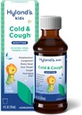 Hyland's Kids Cold and Cough, Nighttime Cough Syrup Medizin für Kinder Alter 2 und höher, Decongestant, Sore Throat Relief und Schlaflosigkeit, Relief von gemeinsamen kalten Symptomen, 4 Fl Oz