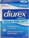 Diurex Aquagels - Caffeine Free Diuretic - Uscita immediata - Relieve Water Bloat - 20 Conte