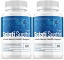 (2 Pack) Sciatisoothe Supplement für Sciatica, Sciati Soothe Nerve Health, Sciatisoothe Capsules Vitamins, Sciatisoothe Advanced Overall Wellness Support Maximum Strength Formula USA (120 Kapseln)