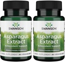 Swanson Full Spectrum Asparagus Young Shoots 400 mg 60 Caps (2 Pack)