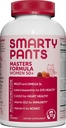 SmartyPants Multivitamin Gummy für Damen 50 und mehr: Omega 3 Fischöl (EPA/DHA), Methylfolat, CoQ10, Vitamin D3, C, Vitamin B12, B6, A, K & Zink, Biotin, Glutenfrei, 120 Count (30 Tage Versorgung)