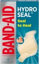 BAND-AID Marke Hydro Seal Adhesive Wasserdichte Bandagen, Große Hydrokolloid Gel Bandagen für Erste Hilfe Unterstützung bessere Heilung für minderwertige Blister, Schnitte & Scrapes, FSA/HSA Eligible, 6 ct