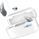 BlaidsX Neuro Wiederaufladbare RIC + Programmierbare Hörgeräte für Erwachsene mit Mobile App Hörtest & Noise Stornierung, Hörgeräte für Senioren, Dual Mic & 96 DSP Kanäle. USA-Made Processor