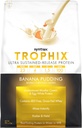 Syntrax Nutrition Trophix, Mélange de poudre de protéines à libération prolongée, Banana Pudding, 5 lbs.