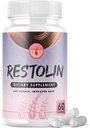 Restolin Advanced Hair Regrowth Growth Pills Supplement (60 Capsules)